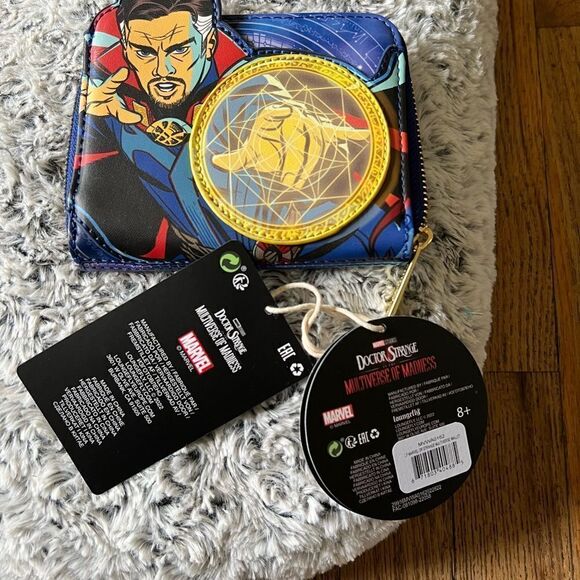 Loungefly Marvel Doctor Strange Ziparound Wallet - Picture 2 of 8
